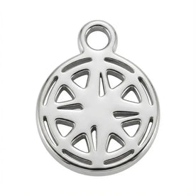 Compass | Gold or Silver Add-On Charm - HBD