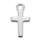 Charm Silver Cross Symbol Charm HBD