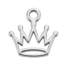 Charm Silver Crown Symbol Charm HBD