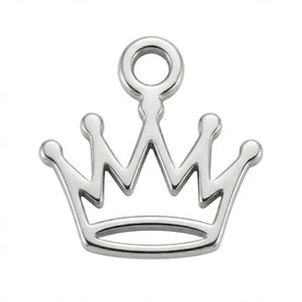 Crown | Gold or Silver Add-On Charm - HBD