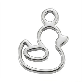 Duck | Gold or Silver Add-On Charm - HBD