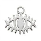 Charm Silver Evil Eye Symbol Charm HBD