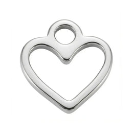Heart Charm Necklace & Bracelet