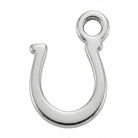 Charm Silver Horseshoe Symbol Charm HBD