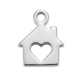 House & Heart Home | Gold or Silver Add-On Charm - HBD