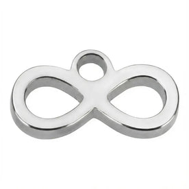 Infinity | Gold or Silver Add-On Charm - HBD