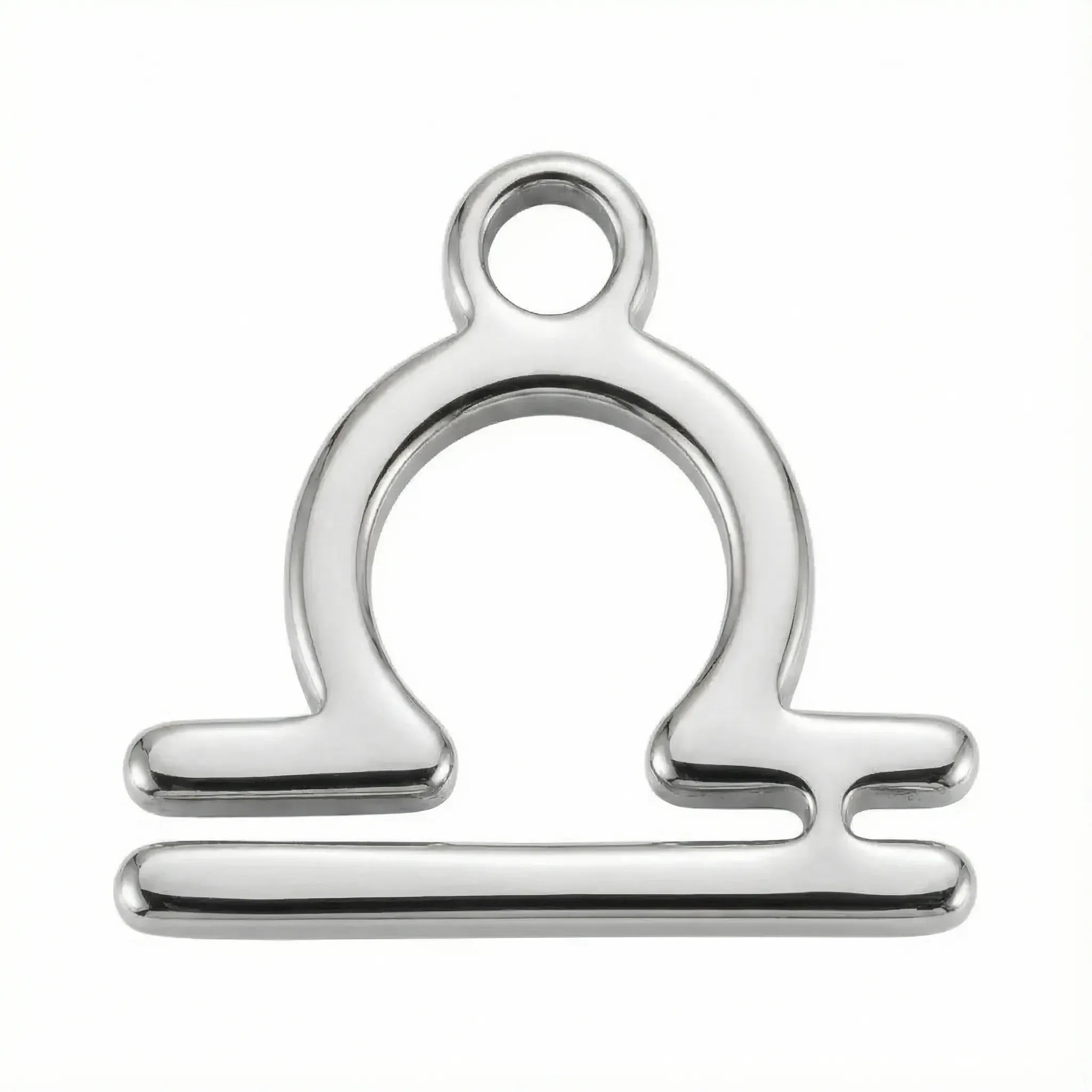 Charm Silver Libra Zodiac Charm HBD Silver Libra Zodiac Charm
