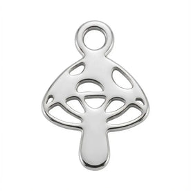 Kids Mushroom | Gold or Silver Add-On Charm - HBD