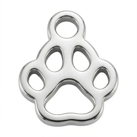 Paw | Gold or Silver Add-On Charm - HBD
