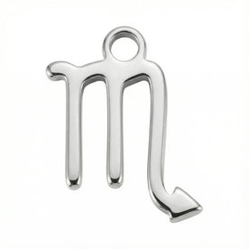 Scorpio Zodiac | Gold or Silver Add-On Charm - HBD