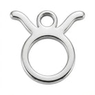 Charm Silver Taurus Zodiac Charm HBD