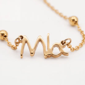 Kids Handwriting Necklace | Gold, Silver & Platinum