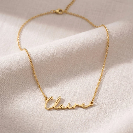 Claire Name Necklace