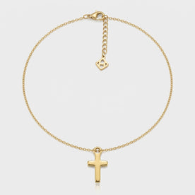 Cross Charm Necklace & Bracelet