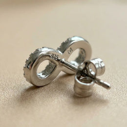 Infinity Stud Earrings