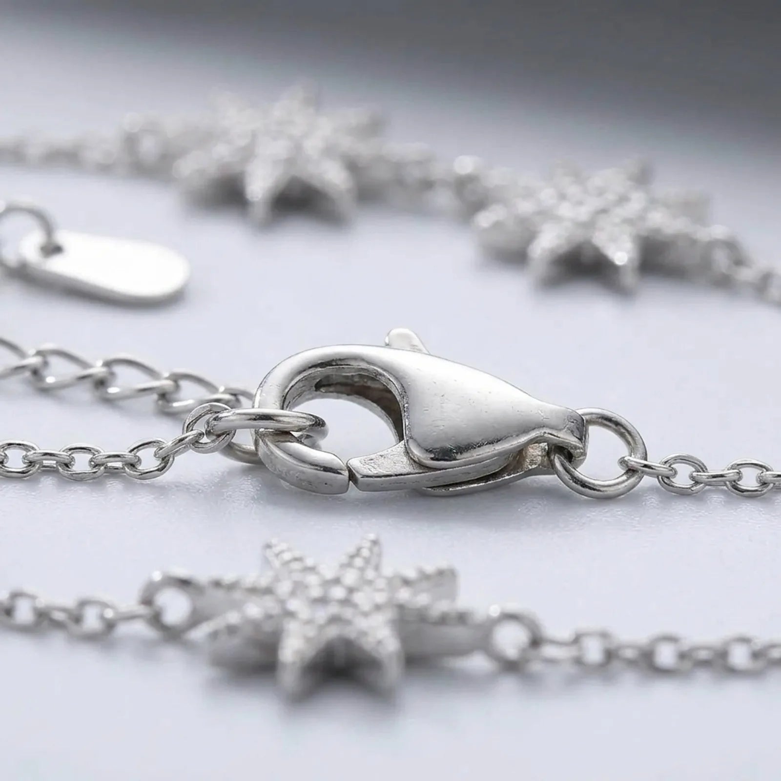 Cubic Zirconia Star Bracelet
