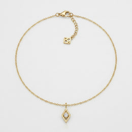 Diamond Charm Necklace & Bracelet