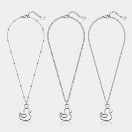 Duck Charm Necklace & Bracelet
