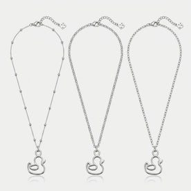 Duck Charm Necklace & Bracelet