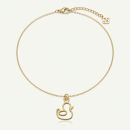 Duck Charm Necklace & Bracelet