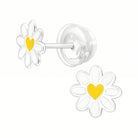 Earrings Kids Daisy Flower Studs HBD Kids Daisy Flower Studs
