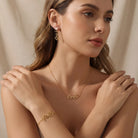 Earrings Personalised Mrs Earrings HBD