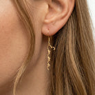Earrings Personalised Name Earrings HBD Personalised Name or Custom Word Earrings in Gold & Silver