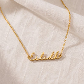 Eilidh Name Necklace | 18ct Gold, Silver & Vermeil | Ready to Ship