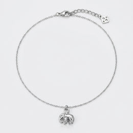 Elephant Charm Necklace & Bracelet