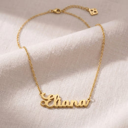 Eliana Name Necklace | 18ct Gold, Silver & Vermeil | Ready to Ship
