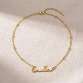 Emilia Name Necklace | 18ct Gold, Silver & Vermeil | Ready to Ship