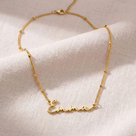 Collar con nombre Emma