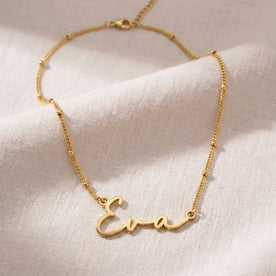 Eva Name Necklace | 18ct Gold, Silver & Vermeil | Ready to Ship