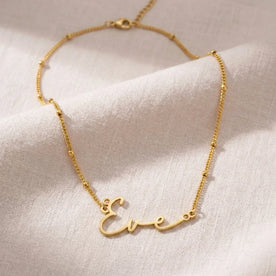 Eve Name Necklace | 18ct Gold, Silver & Vermeil | Ready to Ship