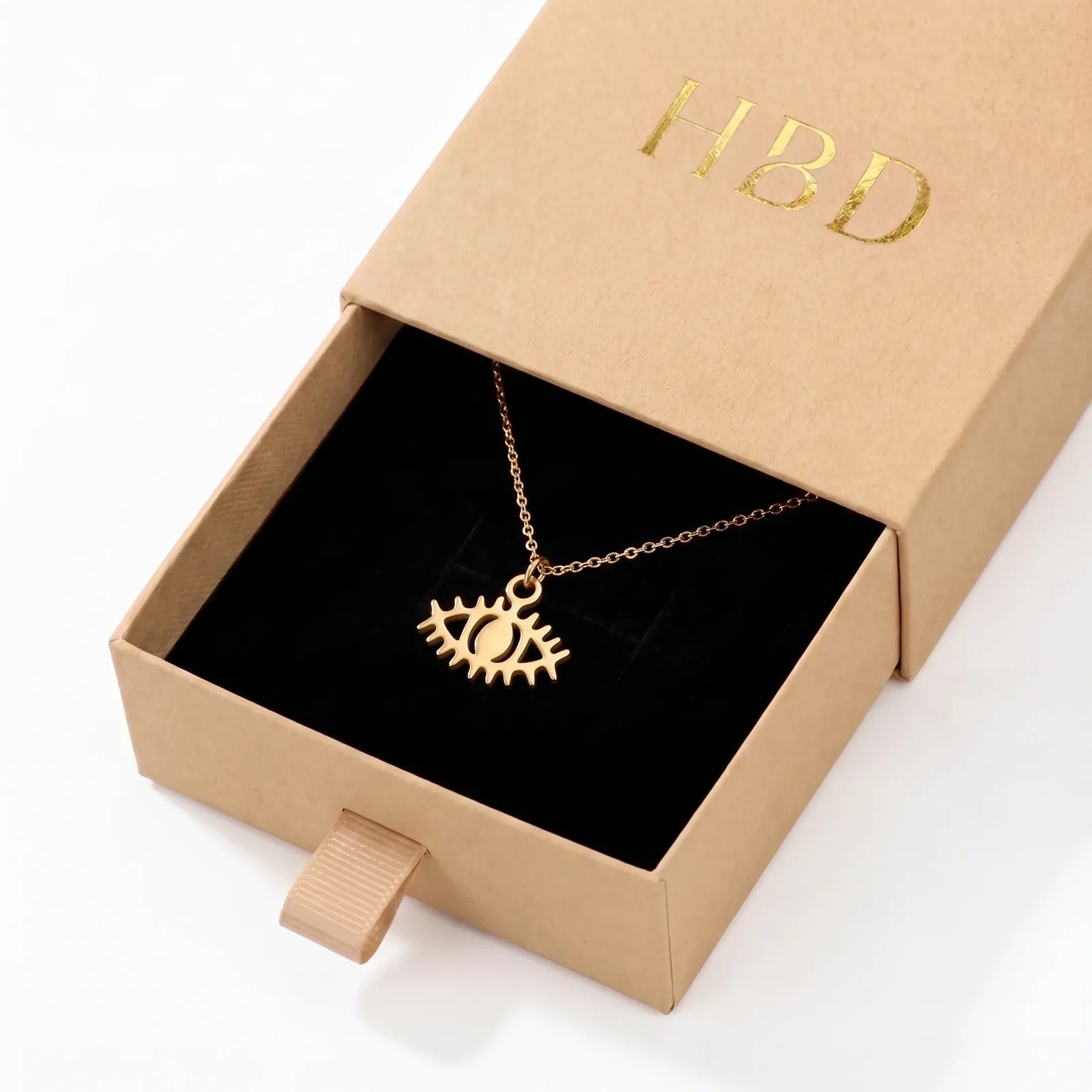 Evil Eye Charm Necklace & Bracelet
