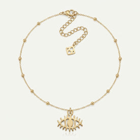 Evil Eye Charm Necklace & Bracelet