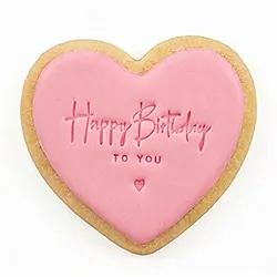 Biscuits faits main « Joyeux anniversaire »
