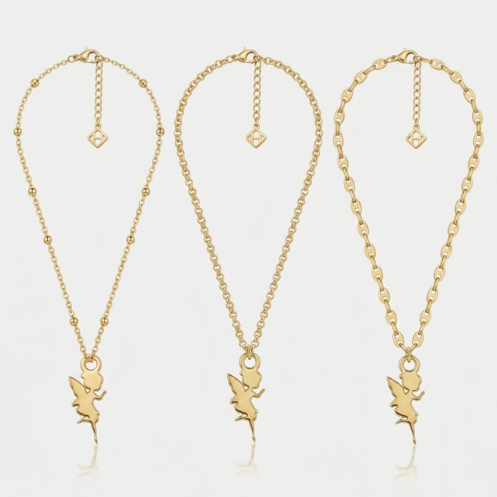 Fairy Charm Necklace & Bracelet