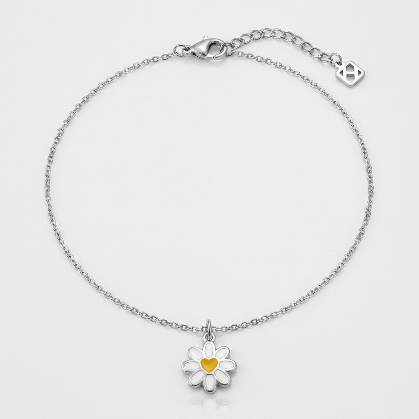 Flower Charm Necklace & Bracelet