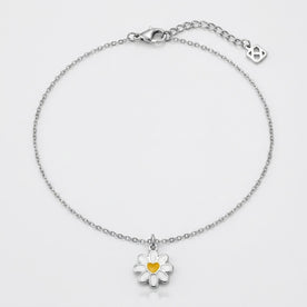 Flower Charm Necklace & Bracelet