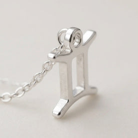Gemini Zodiac Necklace | Star Sign Pendant, Gold & Silver