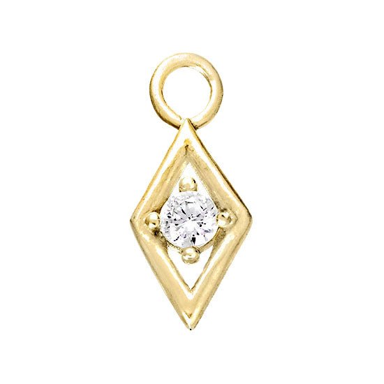 Gigi & Maple Diamond | Gold or Silver Add-On Charm - HBD