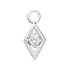Gigi & Maple Charm Silver Diamond Premium Charm
