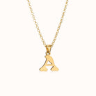 Gigi & Maple Necklace 18ct Gold / Style 1 / 16–18" with 2" extender Initial Necklace by G&M