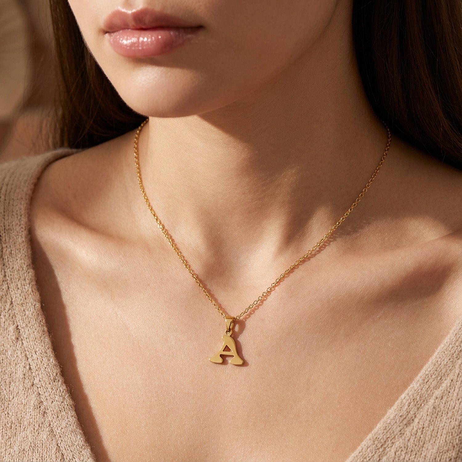 Gigi & Maple Necklace Initial Necklace by G&M