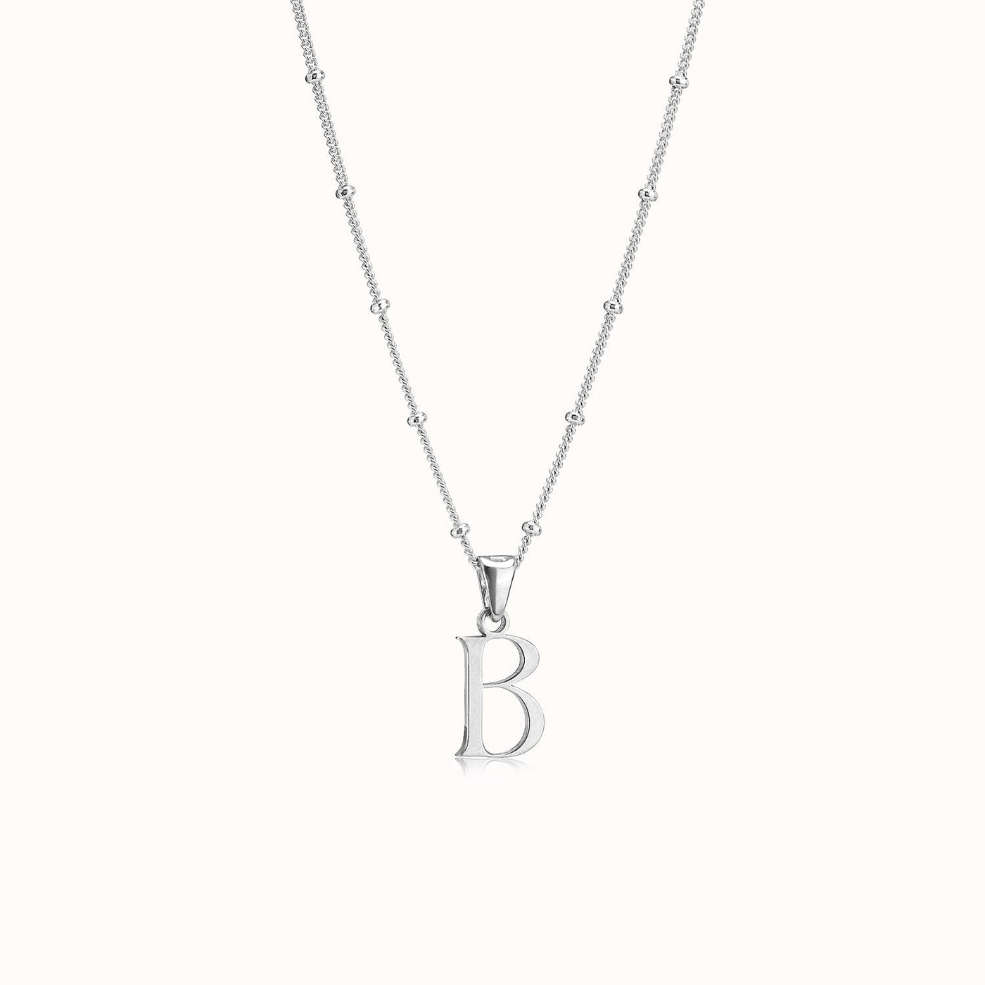 Personalised Initial Necklace – Vermeil, Silver or Gold – Gigi & Maple Jewellery