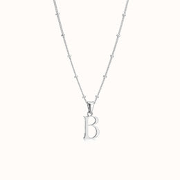 Personalised Initial Necklace – Vermeil, Silver or Gold – Gigi & Maple Jewellery