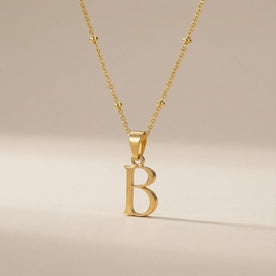 Personalised Initial Necklace – Vermeil, Silver or Gold – Gigi & Maple Jewellery