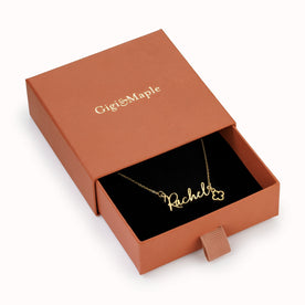Personalised Multi-Name Necklace – 1 to 5 Custom Names in Gold, Silver or Vermeil by Gigi & Maple
