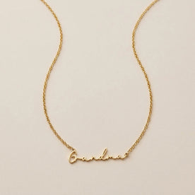 Grandma Necklace in 18ct Gold or Sterling Silver with 3 Chain Styles